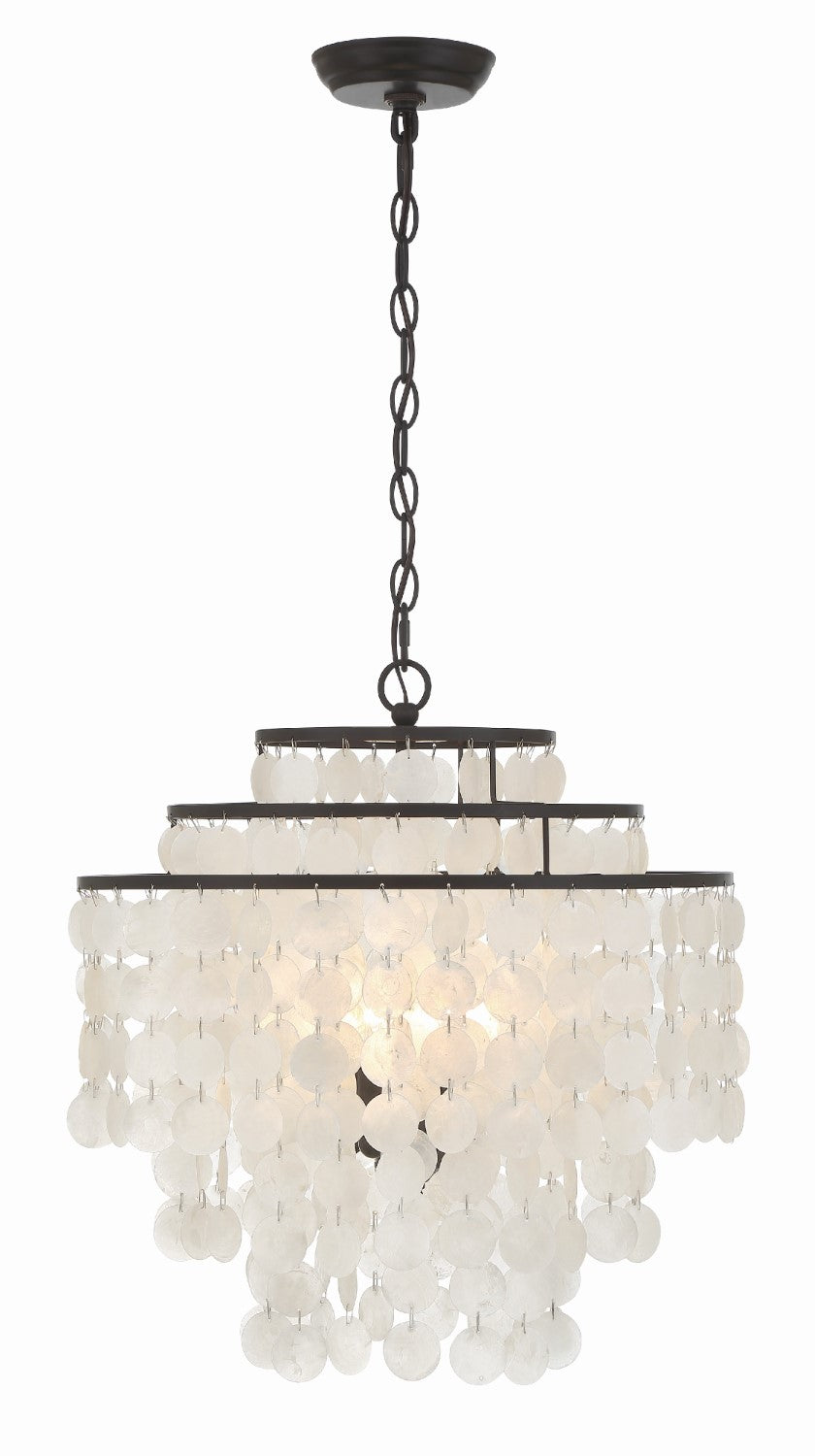 Crystorama BRI-3008 Brielle 4 Light Chandelier - Parent