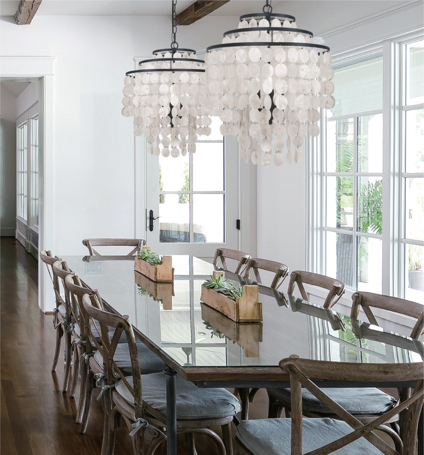 Crystorama BRI-3008 Brielle 4 Light Chandelier