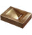 Thompson Traders BRSD-1914ASG Masterpiece San Tropez Handcrafted Bath Sink feature Lifetime Antique Satin Gold