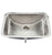 Thompson Traders BRU-2115BRN Limited Editions Bath Starr Handcrafted Brushed Nickel Rectangular Hammered Nickel