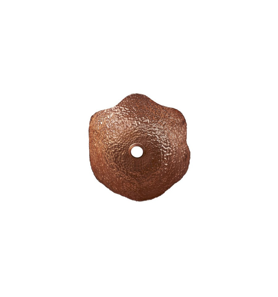 Thompson Traders BRV-13ASG Limited Editions Bath Laguna Two-toned Handcrafted Vessel Sink Rose gold /White enamel