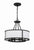 Crystorama BRY-8004-BF Bryant 4 Light Chandelier - Black Forged