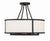 Crystorama BRY-8004-BF_CEILING Bryant 4 Light Ceiling Mount - Black Forged