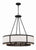 Crystorama BRY-8008-BF Bryant 8 Light Chandelier - Black Forged