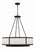 Crystorama BRY-8008-BF Bryant 8 Light Chandelier - Black Forged
