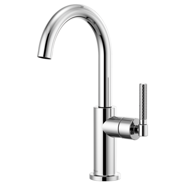 Brizo 61043LF Litze Bar Faucet With Arc Spout and Knurled Handle Kit