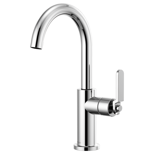 Brizo 61044LF Litze Bar Faucet With Arc Spout and Industrial Handle Kit