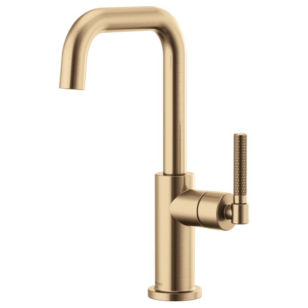 Brizo 61053LF Litze Bar Faucet With Square Spout and Knurled Handle Kit