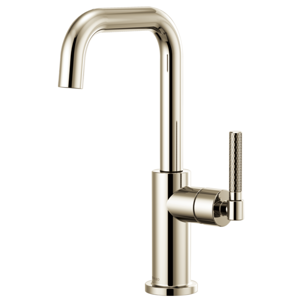 Brizo 61053LF Litze Bar Faucet With Square Spout and Knurled Handle Kit