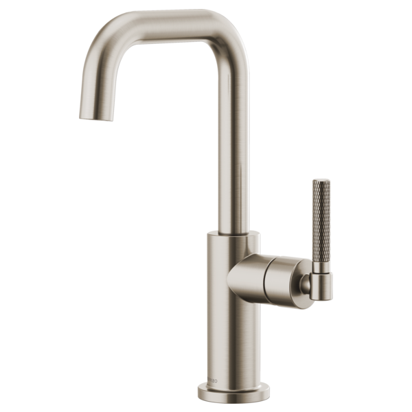 Brizo 61053LF Litze Bar Faucet With Square Spout and Knurled Handle Kit