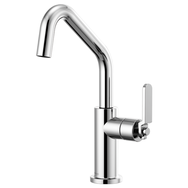 Brizo 61064LF Litze Bar Faucet With Angled Spout and Industrial Handle Kit