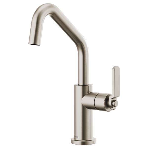 Brizo 61064LF Litze Bar Faucet With Angled Spout and Industrial Handle Kit