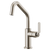 Brizo 61064LF Litze Bar Faucet With Angled Spout and Industrial Handle Kit