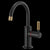 Brizo 61343LF-H Litze Instant Hot Faucet With Arc Spout and Knurled Handle