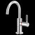 Brizo 61343LF-H Litze Instant Hot Faucet With Arc Spout and Knurled Handle