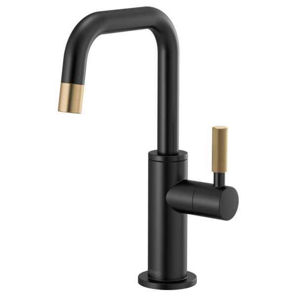 Brizo 61353LF-C Litze Beverage Faucet With Square Spout and Knurled Handle - Parent