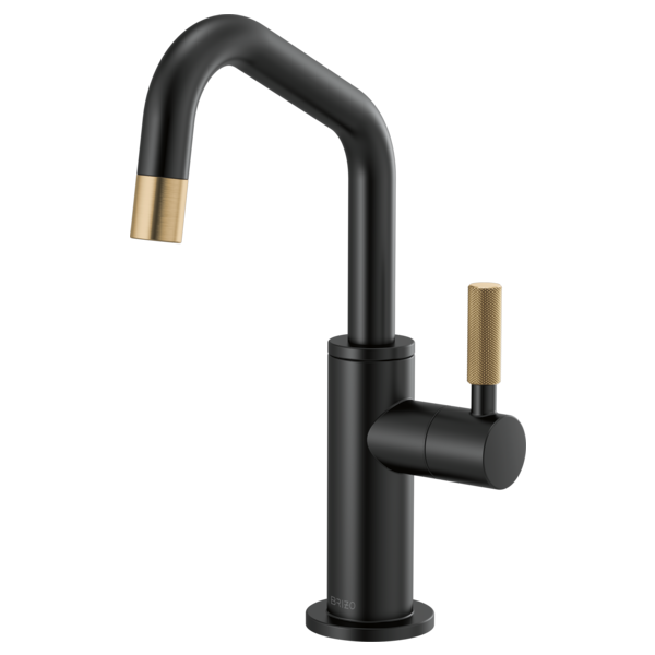 Brizo 61363LF-C Litze Beverage Faucet With Angled Spout and Knurled Handle - Parent