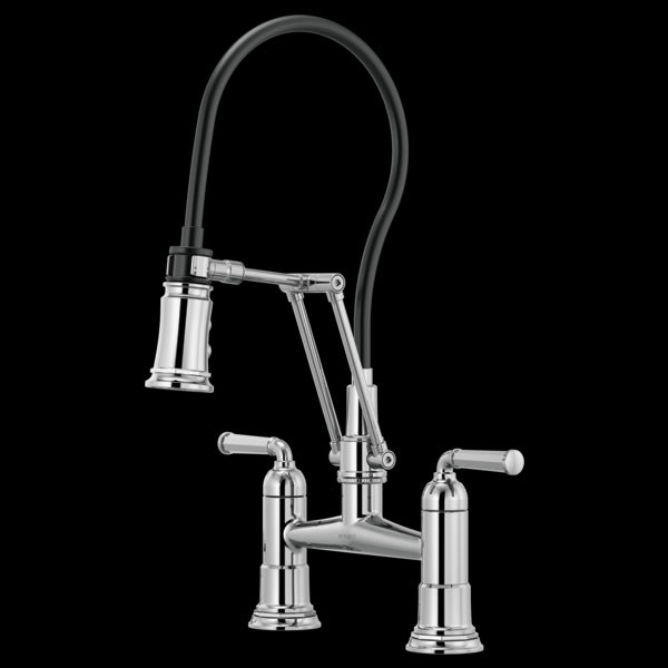 Brizo 62274LF Rook Articulating Bridge Faucet