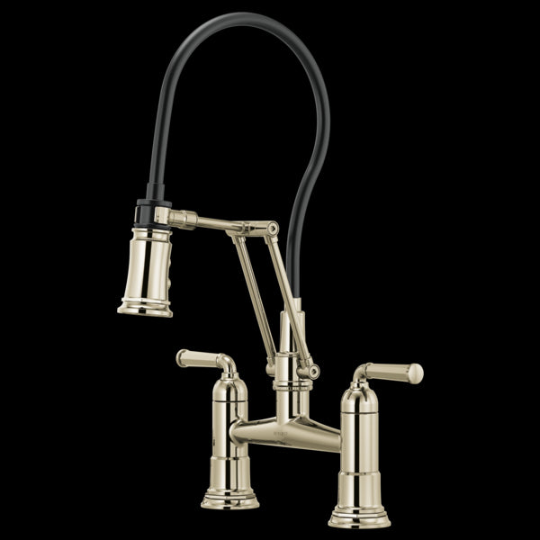 Brizo 62274LF Rook Articulating Bridge Faucet