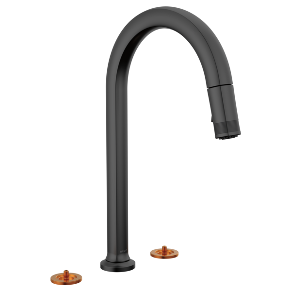 Brizo 62506LF-LHP-L Kintsu Widespread Pull-Down Faucet With Arc Spout - Less Handles - Parent