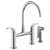 Brizo 62544LF Litze Bridge Faucet With Arc Spout and Industrial Handle