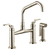 Brizo 62564LF Litze Bridge Faucet With Angled Spout and Industrial Handle