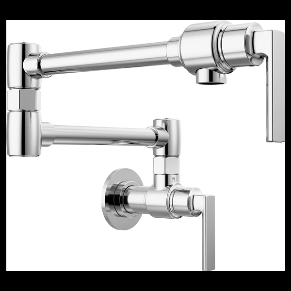 Brizo 62806LF-L Kintsu Wall Mount Pot Filler With Lever Handle