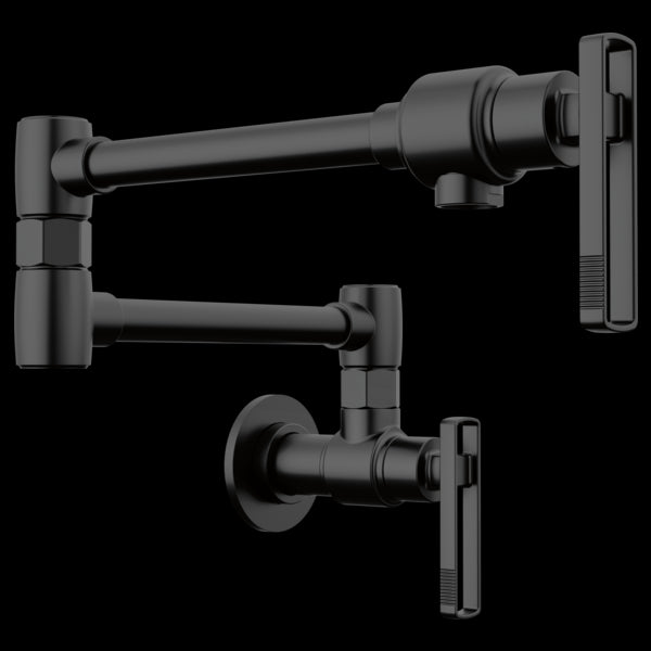 Brizo 62807LF-L Kintsu Wall Mount Pot Filler With Knob Handle