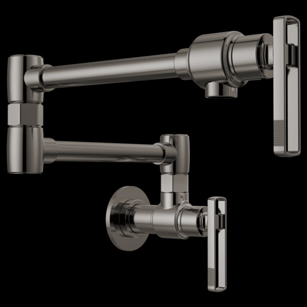 Brizo 62807LF-L Kintsu Wall Mount Pot Filler With Knob Handle