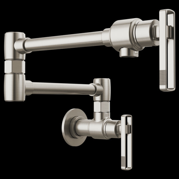 Brizo 62807LF-L Kintsu Wall Mount Pot Filler With Knob Handle