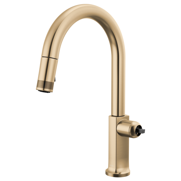 Brizo 63006LF-LHP-L Kintsu Pull-Down Faucet With Arc Spout - Less Handle