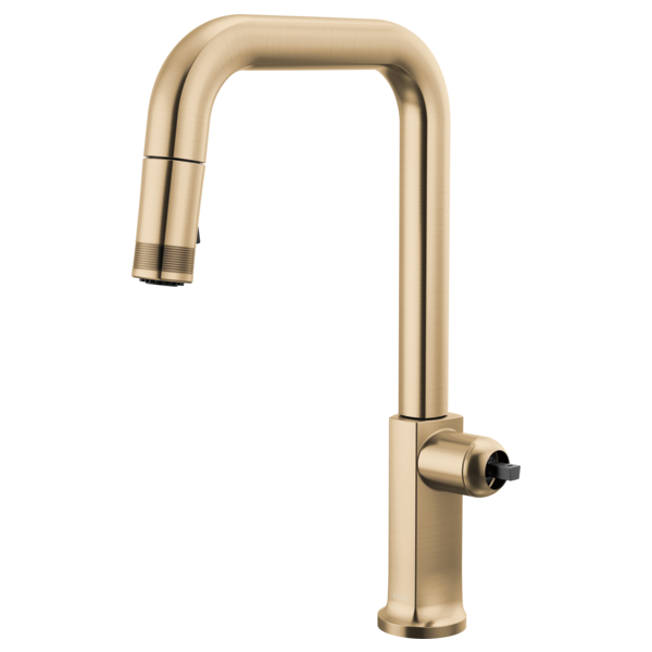 Brizo 63007LF-LHP-L Kintsu Pull-Down Faucet With Square Spout - Less Handle