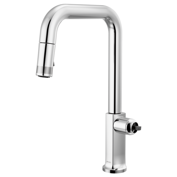 Brizo 63007LF-LHP-L Kintsu Pull-Down Faucet With Square Spout - Less Handle