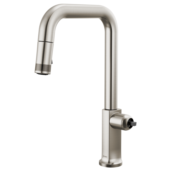 Brizo 63007LF-LHP-L Kintsu Pull-Down Faucet With Square Spout - Less Handle