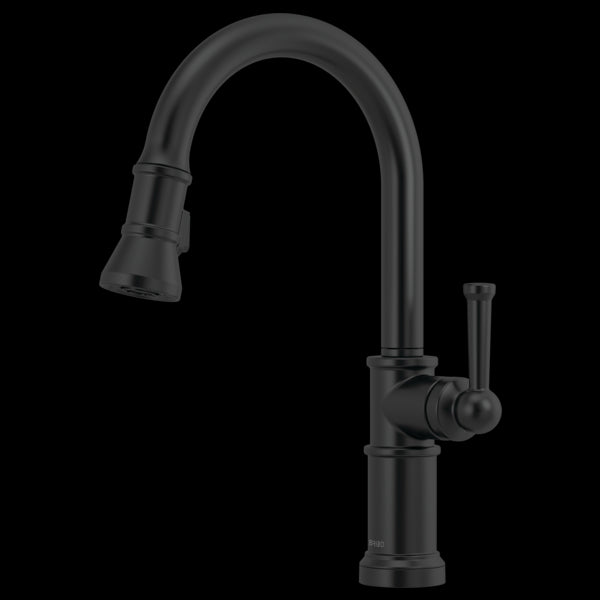 Brizo 63025LF Artesso Single Handle Pull-Down Kitchen Faucet