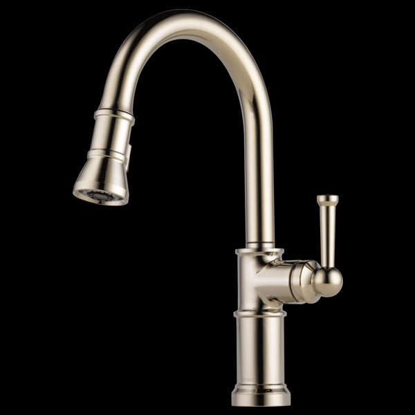 Brizo 63025LF Artesso Single Handle Pull-Down Kitchen Faucet