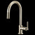 Brizo 63043LF Litze Pull-Down Faucet With Arc Spout and Knurled Handle