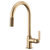 Brizo 63044LF Litze Pull-Down Faucet With Arc Spout and Industrial Handle