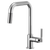 Brizo 63053LF Litze Pull-Down Faucet With Square Spout and Knurled Handle