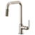 Brizo 63054LF Litze Pull-Down Faucet With Square Spout and Industrial Handle