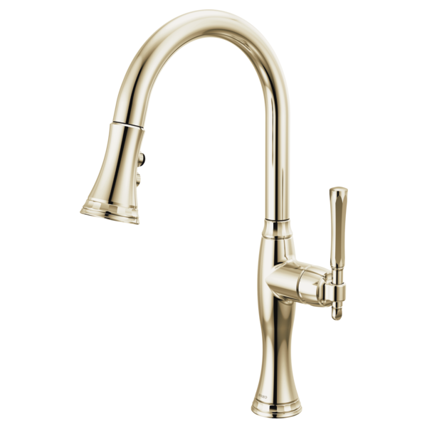 Brizo 63058LF The Tulham Kitchen Collection By Pull-Down Kitchen Faucet