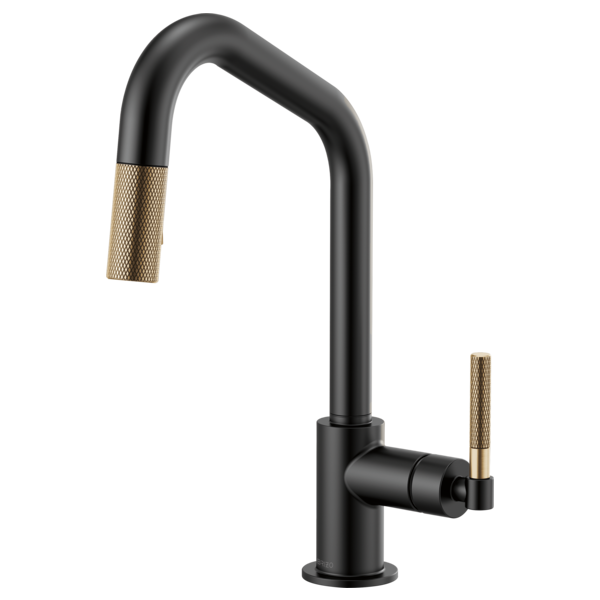 Brizo 63063LF Litze Pull-Down Faucet With Angled Spout and Knurled Handle - Parent