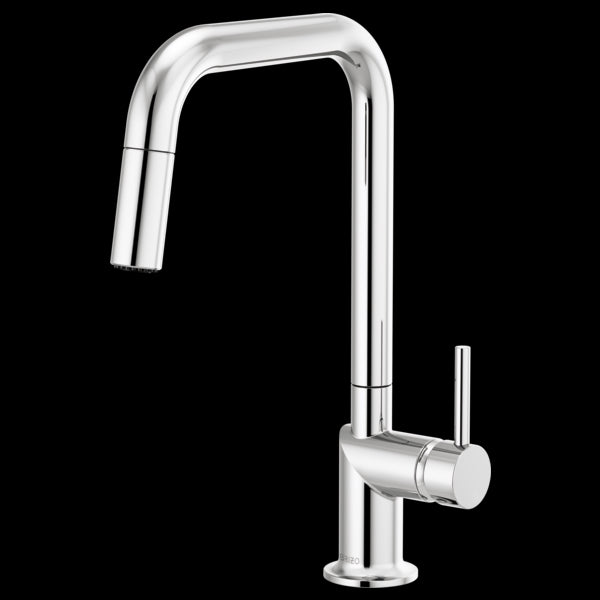Brizo 63065LF-LHP Odin Pull-Down Faucet With Square Spout - Less Handle