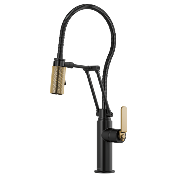 Brizo 63144LF Litze Articulating Faucet With Finished Hose - Parent