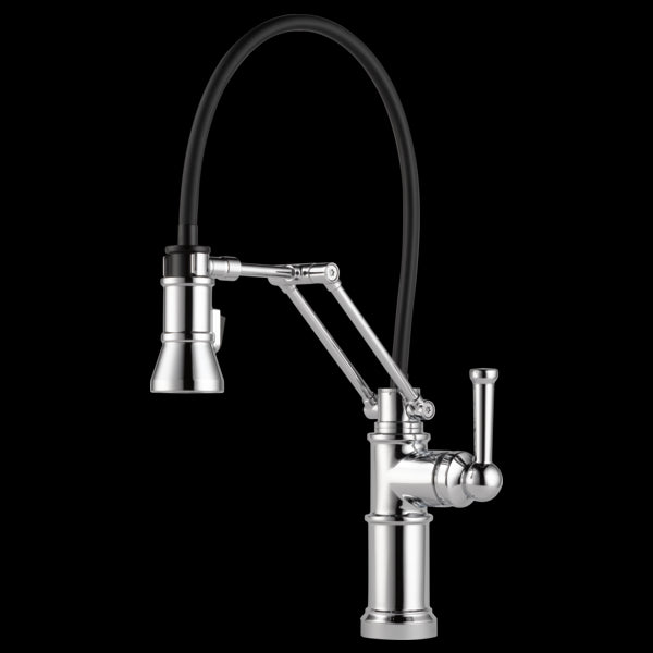 Brizo 63225LF Artesso Single Handle Articulating Kitchen Faucet