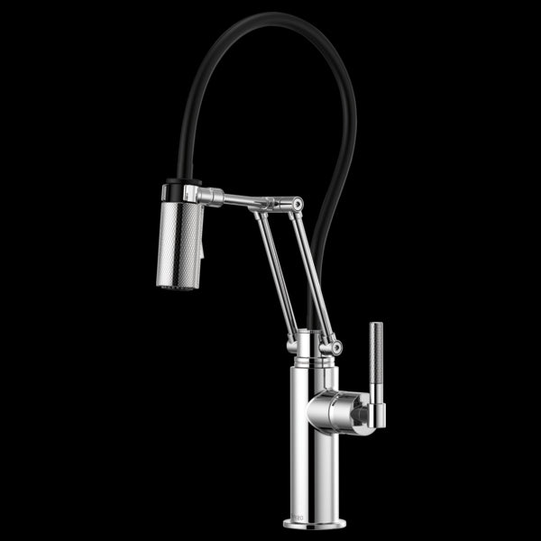 Brizo 63243LF Litze Articulating Faucet With Knurled Handle