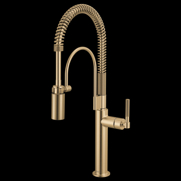 Brizo 63343LF Litze Semi-Professional Kitchen Faucet - Knurled Handle
