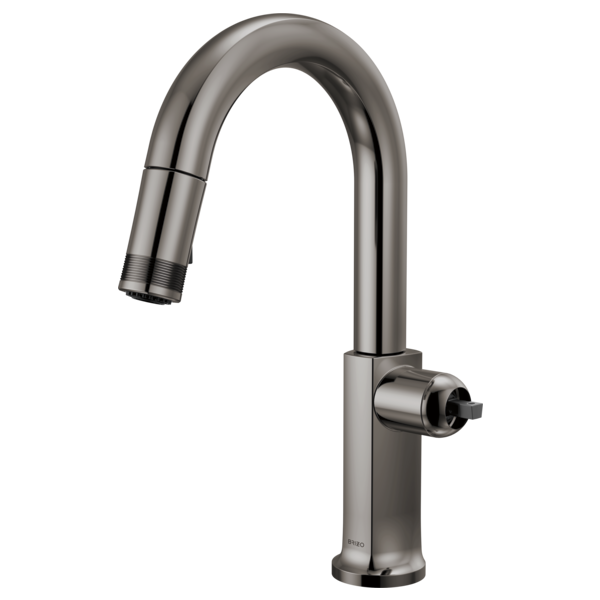 Brizo 63906LF-LHP-L Kintsu Pull-Down Prep Faucet With Arc Spout - Less Handle