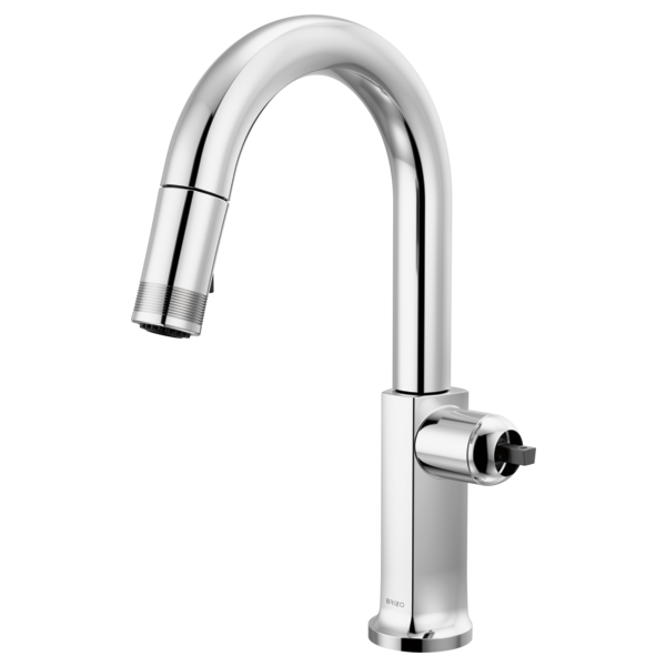 Brizo 63906LF-LHP-L Kintsu Pull-Down Prep Faucet With Arc Spout - Less Handle
