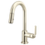 Brizo 63944LF Litze Pull-Down Prep Faucet With Arc Spout - Industrial Handle